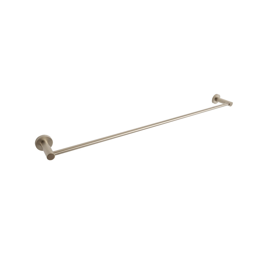 ADP Bloom Single Towel Rail 750 Brush Nickel Bathroom Accessories ADP Default Title