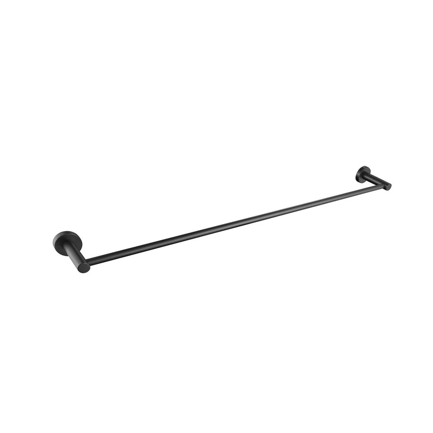 ADP Bloom Single Towel Rail 750 Brush Gunmetal Bathroom Accessories ADP Default Title