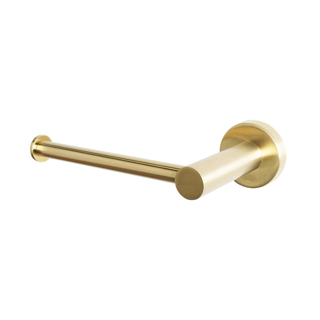 ADP Bloom Toilet Roll Holder Brushed Brass Bathroom Accessories ADP Default Title