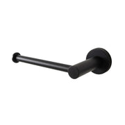 ADP Bloom toilet roll holder matte black wall-mounted accessory by Tilemall