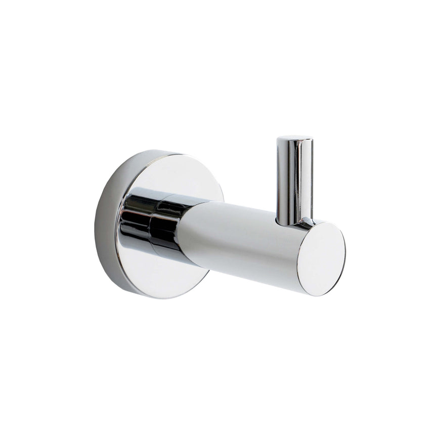 ADP Bloom Robe Hook Chrome Bathroom Accessories ADP Default Title