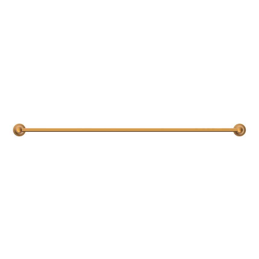 ADP Eternal Single Towel Rail 900 Brush Brass Bathroom Accessories ADP