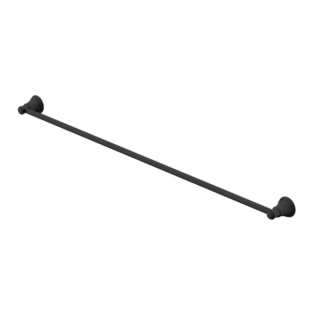 ADP Eternal Single Towel Rail 900 Matte Black Bathroom Accessories ADP Default Title