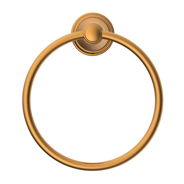 ADP Eternal Hand Towel Ring Brushed Brass Bathroom Accessories ADP Default Title
