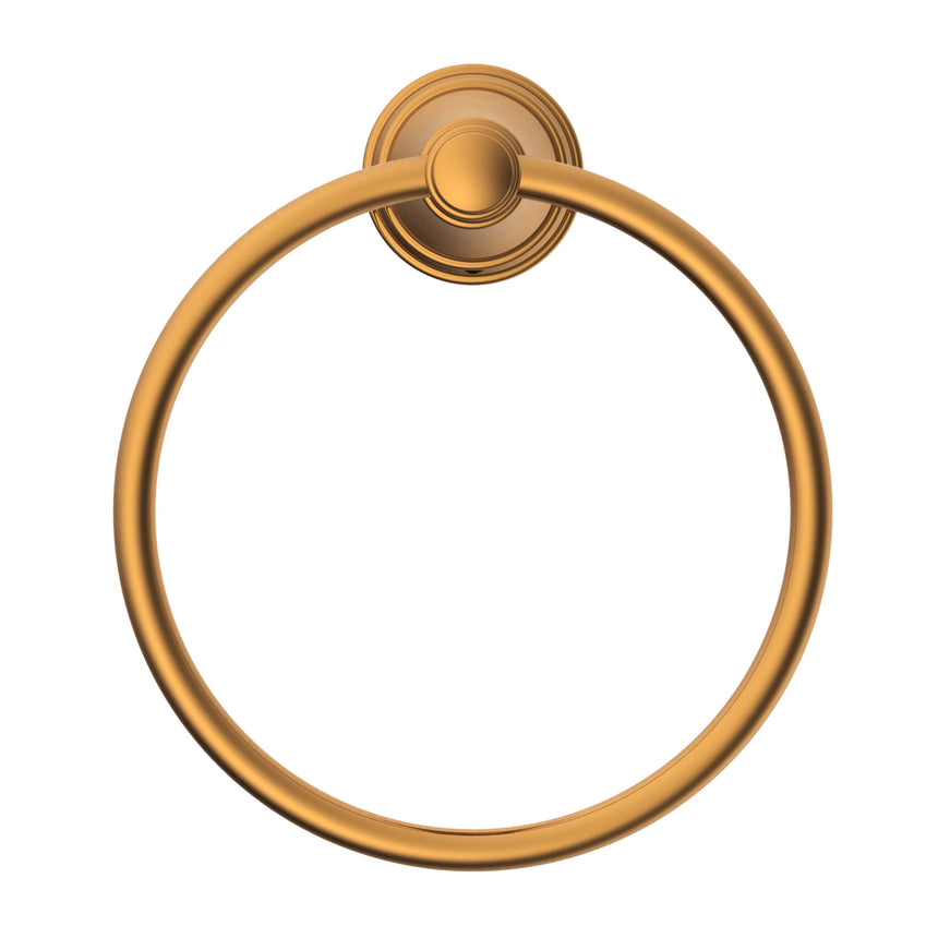 ADP Eternal Hand Towel Ring Brushed Brass Bathroom Accessories ADP Default Title