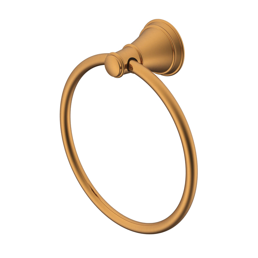 ADP Eternal Hand Towel Ring Brushed Brass Bathroom Accessories ADP