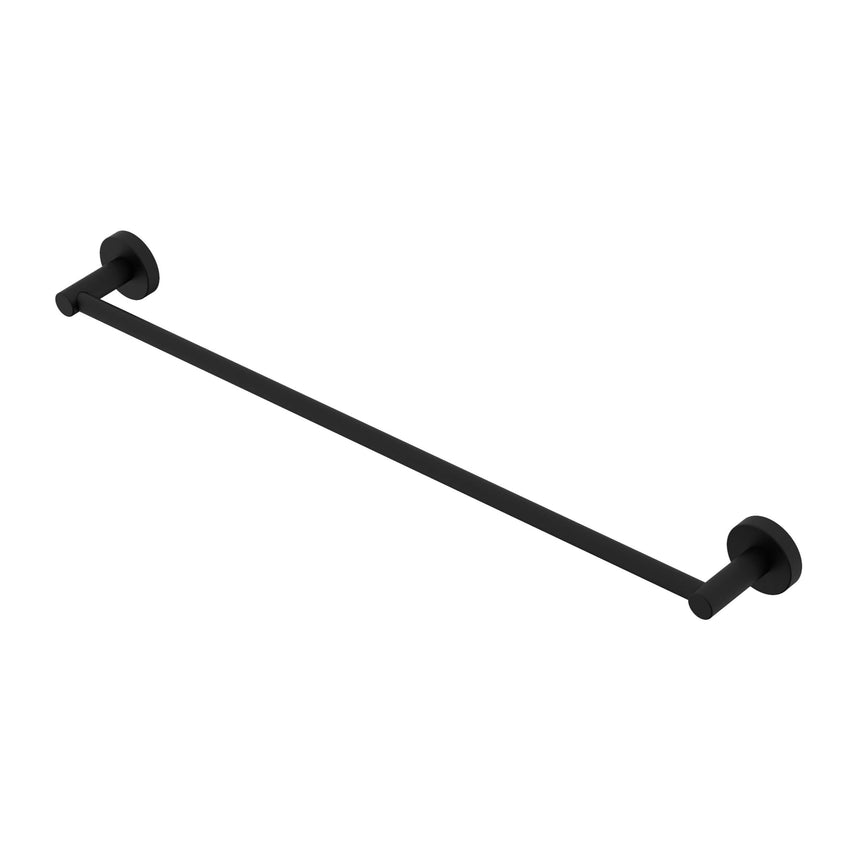 ADP Soul Single Towel Rail 600 Matte Black Bathroom Accessories ADP Default Title