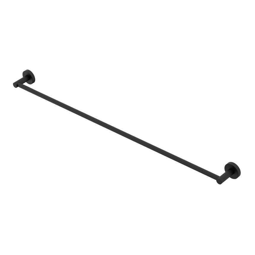 ADP Soul Single Towel Rail 900 Matte Black Bathroom Accessories ADP Default Title