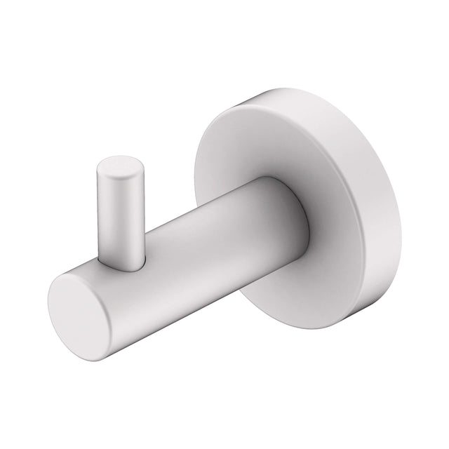 ADP Soul Robe Hook Matte White Bathroom Accessories ADP Default Title