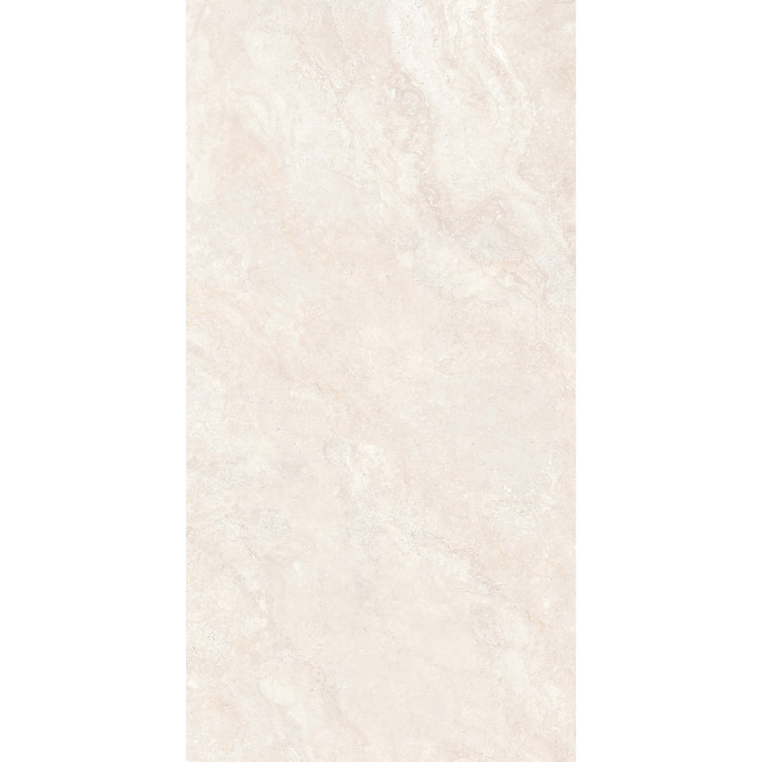 Ankara Travertine Cross Cut 1200x600 Matt White Sample Sample Tilemall