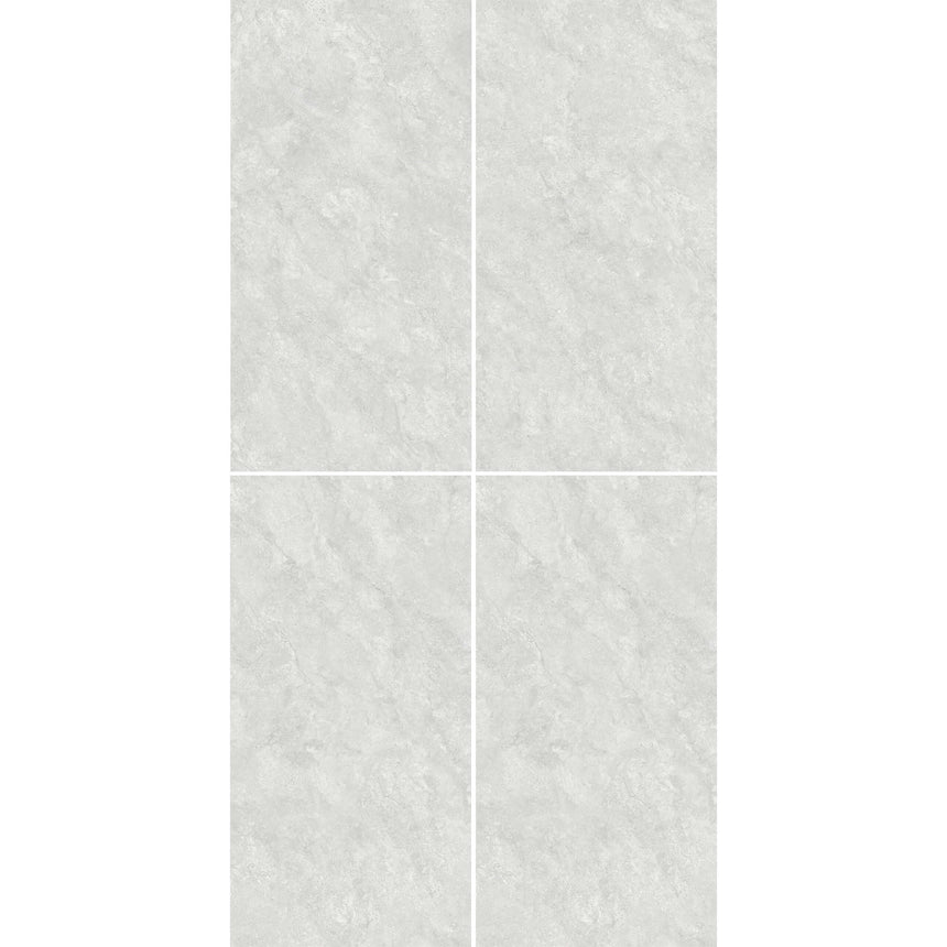 Ankara Travertine Cross Cut 1200x600 Matt Grey Travertine Look Tiles Tilemall