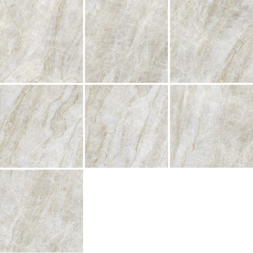 Euromarmo 600x600 Honed Taj Mahal Stoe Look Tiles Tilemall