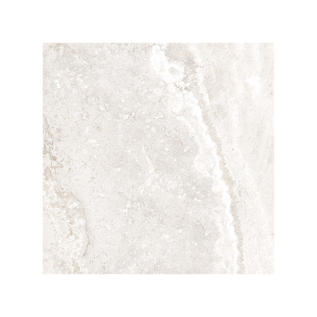 3D Crafted 600x600 Natural Travertine White Concrete Look Tiles Tilemall Default Title