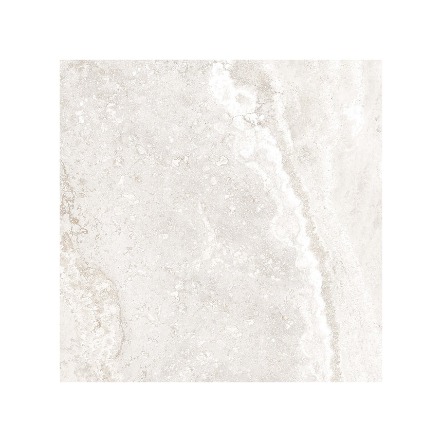 3D Crafted 600x600 Natural Travertine White Concrete Look Tiles Tilemall Default Title