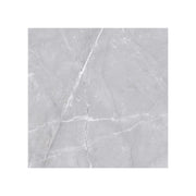 3D Crafted 600x600mm natural bardiglio porcelain tile by Tilemall with white marble veining