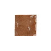 Majorca 100x100mm matt mattone ceramic subway tile by Tilemall with pale surface variation