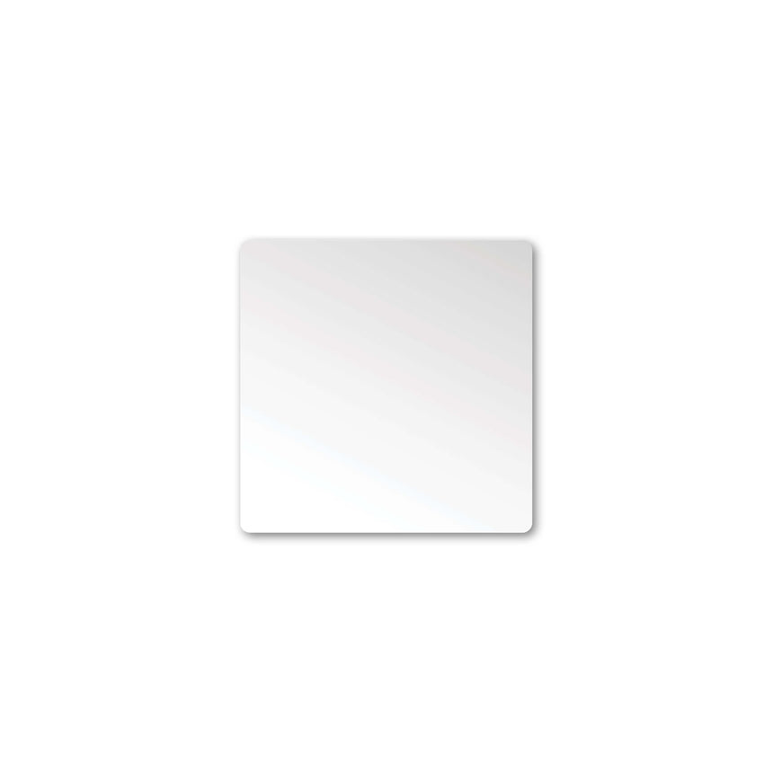 Recta Pencil Edge Plain Mirror 750x750mm Frameless Mirror Lukka Bathware Default Title