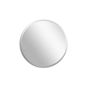 Lukka Plain Mirror round 500mm frameless bathroom mirror by Tilemall with bevelled edge