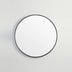 Orbis Framed Mirror 800mm Matte Black