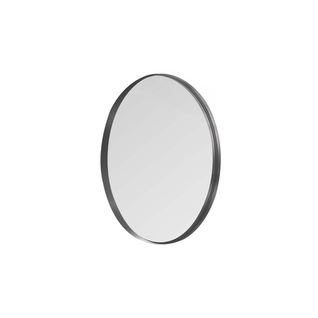 Orbis Framed Mirror 600mm Gun Metal Framed Mirror Lukka Bathware Default Title