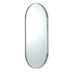 Ellips Framed Mirror 450x1200mm Brushed Nickel