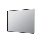 Recta Framed Mirror 1200x900mm Matte Black