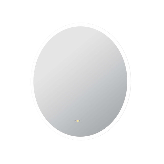 Orbis LED Back Lit Mirror with Acrylic Strip Pencil Edge 900mm LED Frameless Mirror Lukka Bathware Default Title