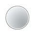 Orbis Framed LED Mirror 800mm Matte Black