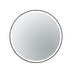 Orbis Framed LED Mirror 900mm Matte Black