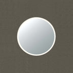 Orbis Framed LED Mirror 600mm Brushed Nickel