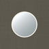 Orbis Framed LED Mirror 600mm Brushed Nickel