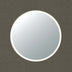 Orbis Framed LED Mirror 900mm Brushed Nickel