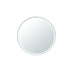 Orbis Framed LED Mirror 600mm Gun Metal
