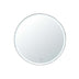 Orbis Framed LED Mirror 800mm Gun Metal