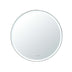 Orbis Framed LED Mirror 900mm Gun Metal
