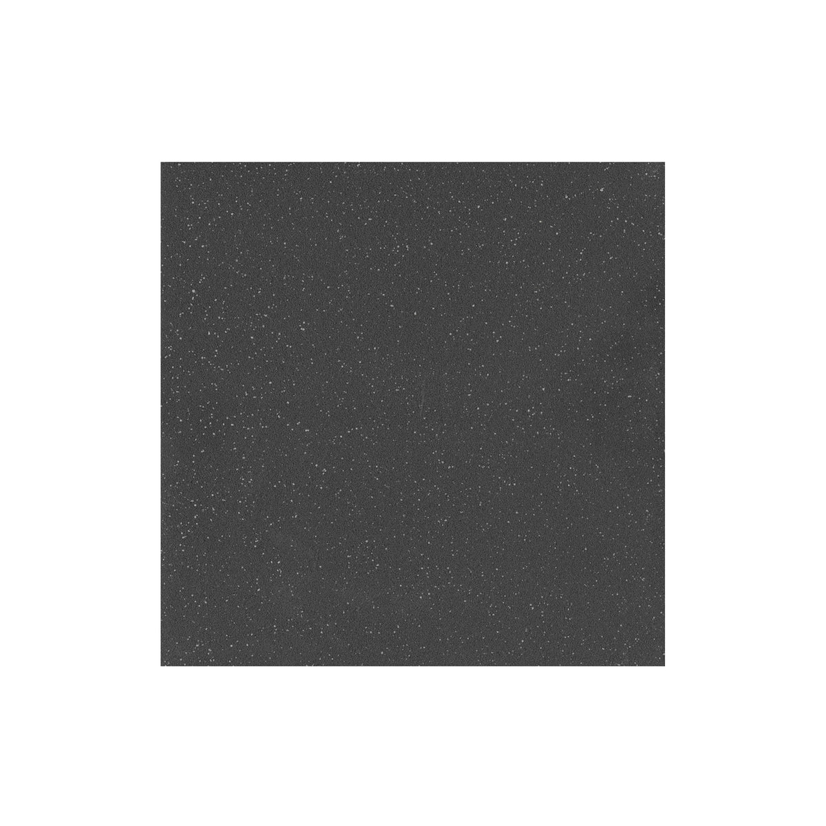 Court 200x200mm black external stone-look porcelain tile by Tilemall with speckled surface