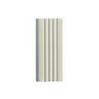 Steptread 150x60 External White Stair Nose Tiles Rectified