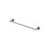 Axle Single Towel Rail 600mm Chrome