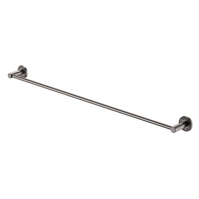 Axle Single Towel Rail 900mm Gun Metal Bathroom Accessories Fienza Default Title