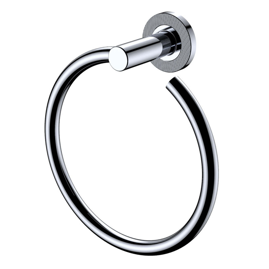 Axle Towel Ring Chrome Bathroom Accessories Fienza Default Title