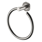 Axle Towel Ring Brushed Nickel