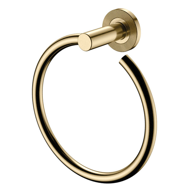 Axle Towel Ring Urban Brass Bathroom Accessories Fienza Default Title