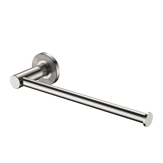 Axle Dual Purpose Towel Rail Roll Holder Brushed Nickel Bathroom Accessories Fienza Default Title