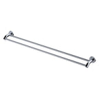Axle Double Towel Rail 900mm Chrome