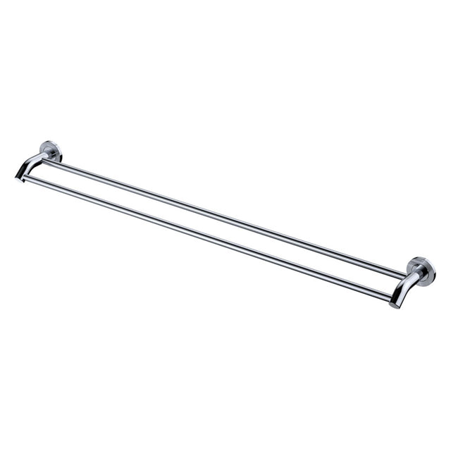 Axle Double Towel Rail 900mm Chrome Bathroom Accessories Fienza Default Title