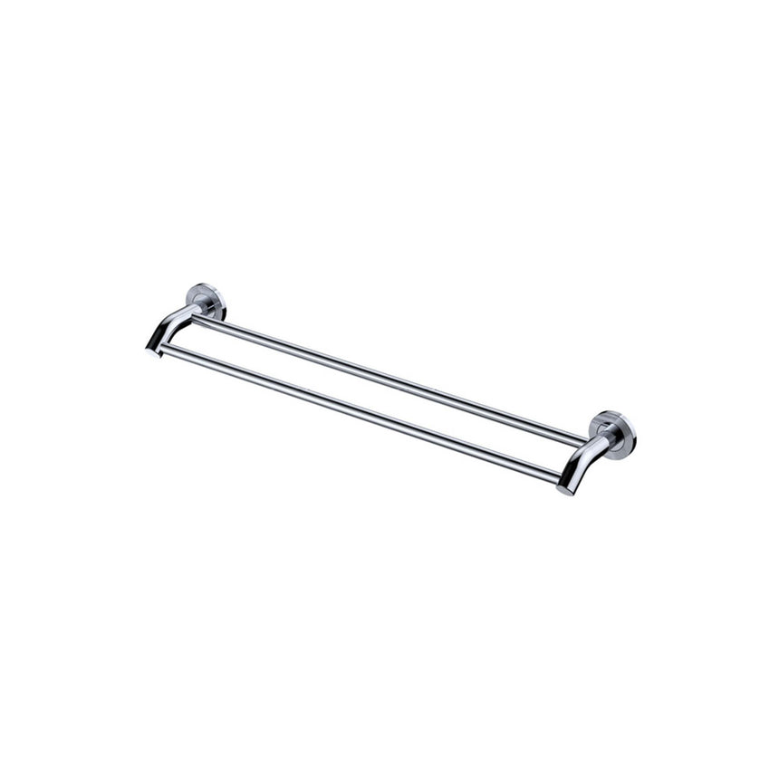 Axle Double Towel Rail 600mm Chrome Bathroom Accessories Fienza Default Title