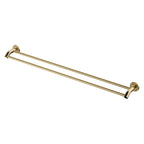 Axle Double Towel Rail 900mm Urban Brass