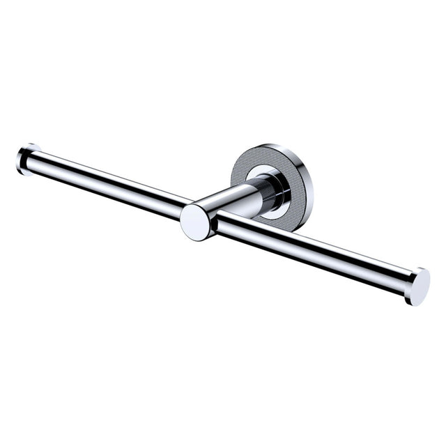 Axle Double Roll Holder Chrome Bathroom Accessories Fienza Default Title