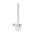 Empire Slim Toilet Brush And Glass Holder SS304 Chrome