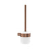 Empire Slim Toilet Brush And Glass Holder SS304 Brushed Copper